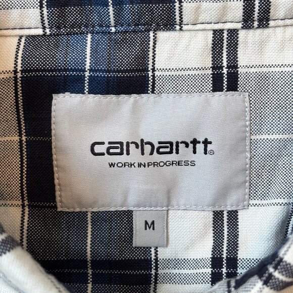 NEW Carhartt WIP Tarbell Check Flannel Shirt - Picture 3 of 3